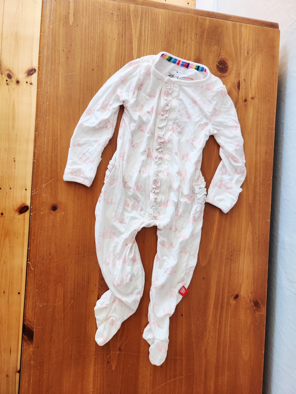 NWOT Magnetic Me 3-6 Month Bamboo Disney Winnie the Pooh Footie